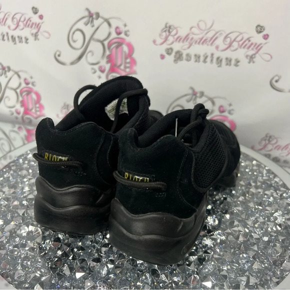 Bloch Boost DRT Dance Sneaker Adult lace up black stretchy dancing shoes - Picture 9 of 9